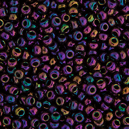 Miyuki Seed Beads 11/0 Purple Opaque Iris