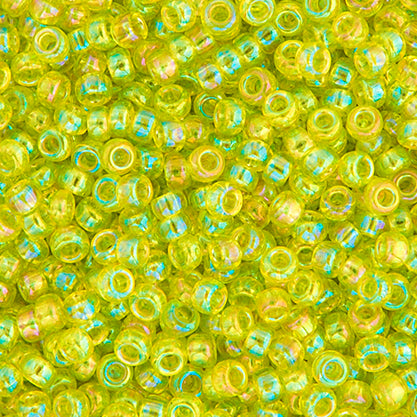 Miyuki Seed Beads 11/0 Chartreuse Transparent  AB