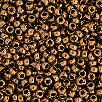 Miyuki Seed Beads 8/0 Bronze Opaque Metallic