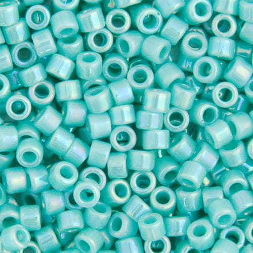 Miyuki Delica 11/0 5.2g Vial Seagreen Opaque AB