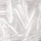 Spaghetti 19x6mm Transparent Crystal