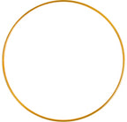 Metal Rings 6in (15.2cm) Brass 100pcs