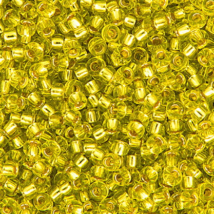 Miyuki Seed Beads 11/0 Chartreuse Silver Lined