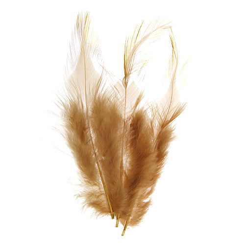 Saddle Hackles Brown