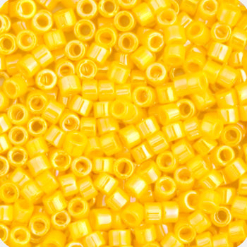 Delica Bead 11/0  Dark Yellow Canary Opaque  AB