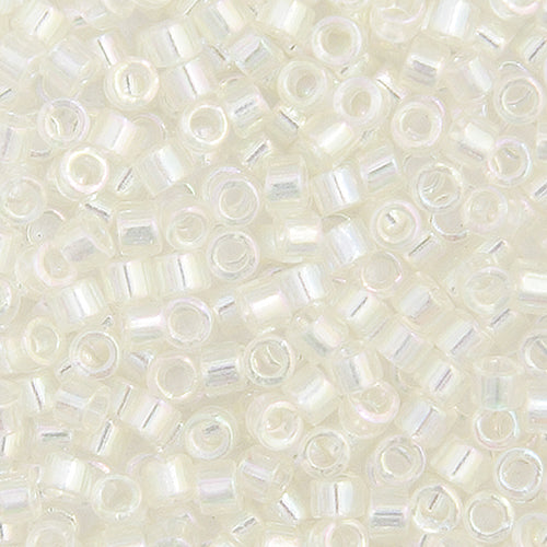 Delica Bead 11/0  Cream AB Luster