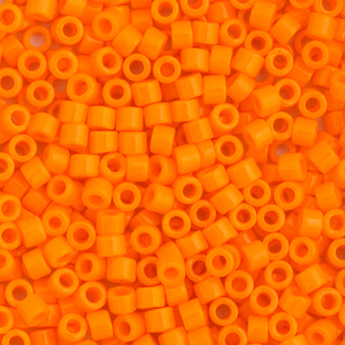 Delica Bead 11/0  Orange Mandarin Opaque