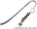 Bookmark Plain 12.5cm Gunmetal LF/NF 10pcs