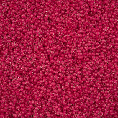 Czech Seedbead 10/0 Terra Intensive Color Lined Rose