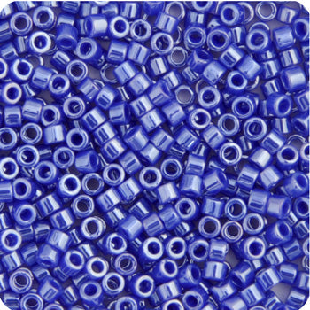 Miyuki Delica 11/0 5.2g Vial Blue Cyan Opaque Luster