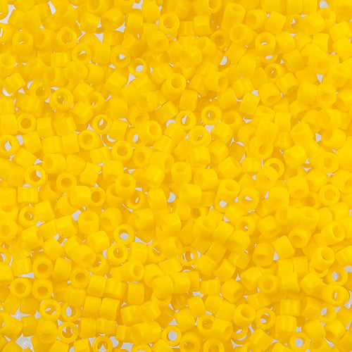 Delica Bead 11/0  Yellow Canary Opaque