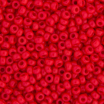 Miyuki Seed Beads 8/0 Red Opaque