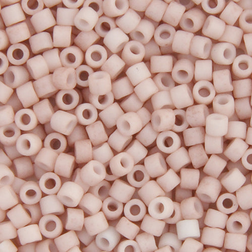 Miyuki Delica 11/0 5.2g Vial Pink Champagne Opaque Matte