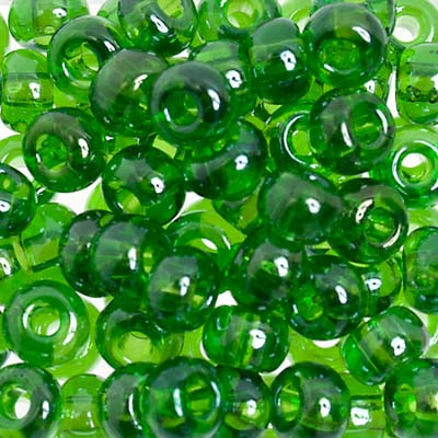 Czech Seed Bead 2/0 22g Vial Transparent CHARTREUSE LUSTRE
