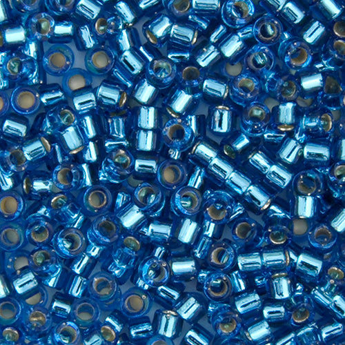 Delica Bead 11/0  Capri Blue Silver Lined