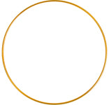 Metal Rings 12in (30.5cm) Brass 1pcs