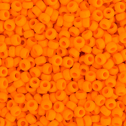 Miyuki Seed Beads 6/0 Orange Mandarin Opaque