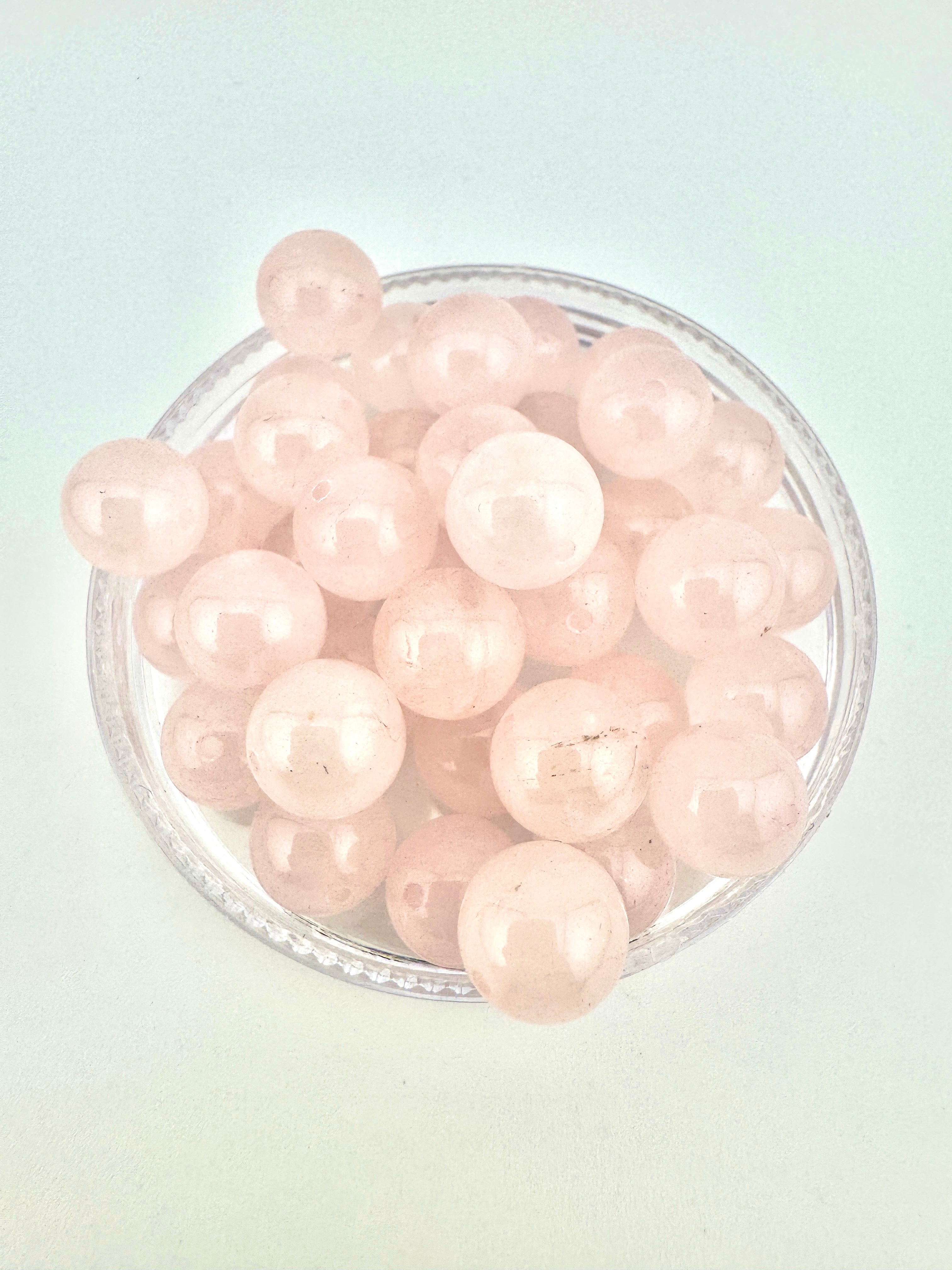 Rose Quartz Bracelet Available in 4mm, 6mm, 8mm, 10mm, 12mm, 14mm Sizes