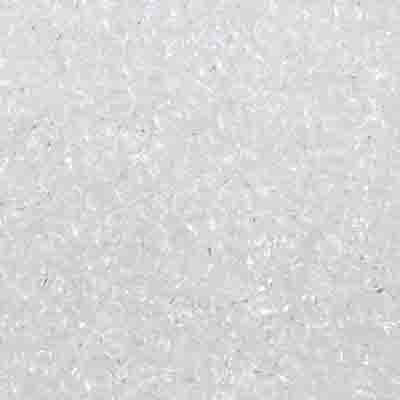 Czech Seed Bead 10/0 Transparent CRYSTAL 22g Vial