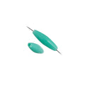 Spaghetti 19x6mm Opaque Light Turquoise