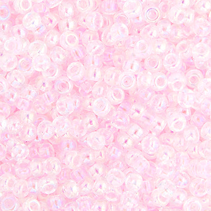 Miyuki Seed Beads 11/0 Light Pink AB Lined