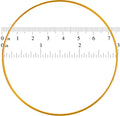 Metal Rings 3in (76mm) Brass 1pcs