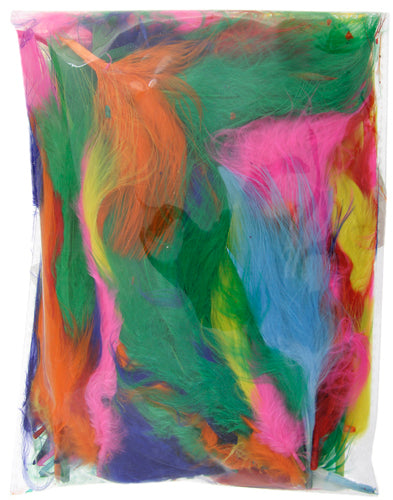 Marabou Feathers 4-6in Multi Mix
