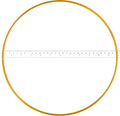 Metal Rings 12in (30.5cm) Brass 1pcs