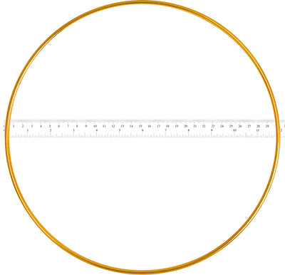 Metal Rings 12in (30.5cm) Brass 1pcs