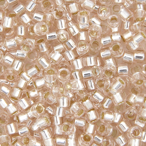 Miyuki Delica 11/0 5.2g Vial Pink Mist Silver Lined
