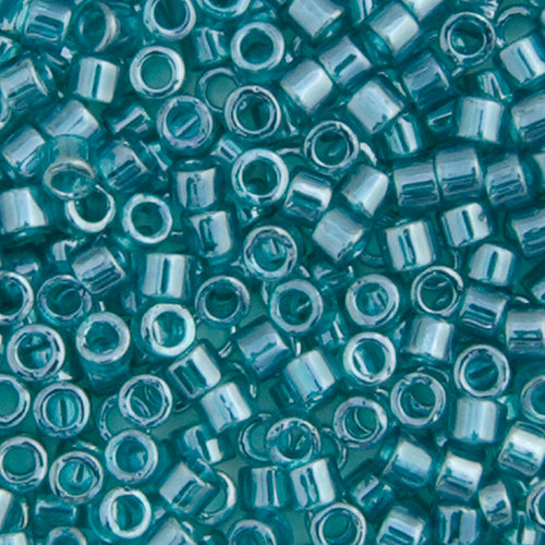 Delica Bead 11/0  Teal Caribbean TR. Luster