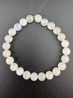 Rainbow Moonstone Bracelet Available in 6mm, 8mm Sizes