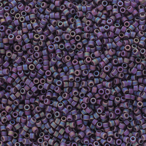 Delica Bead 11/0 FRGL Purple Matte AB