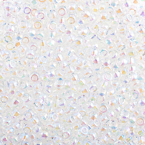 Miyuki Seed Beads 8/0 Crystal AB