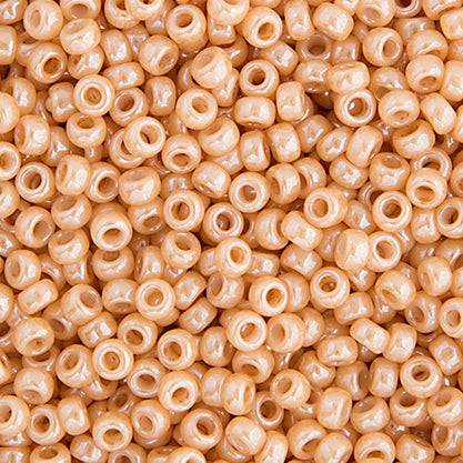Miyuki Seed Beads 8/0 Beige Glazed Lus