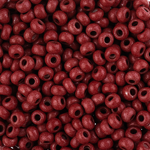 Czech Seedbead 8/0 Terra Intensive Brown