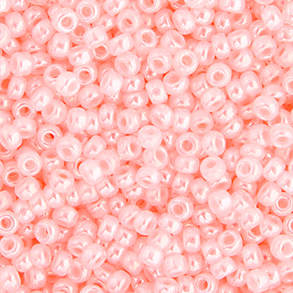 Miyuki Seed Beads 6/0 Light  Crystal Pink