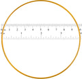 Metal Rings 4in (10.2cm) Brass 1pcs