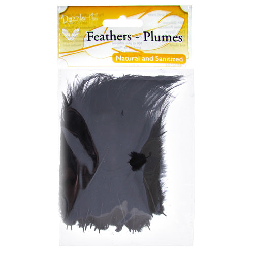 Saddle Hackles Black