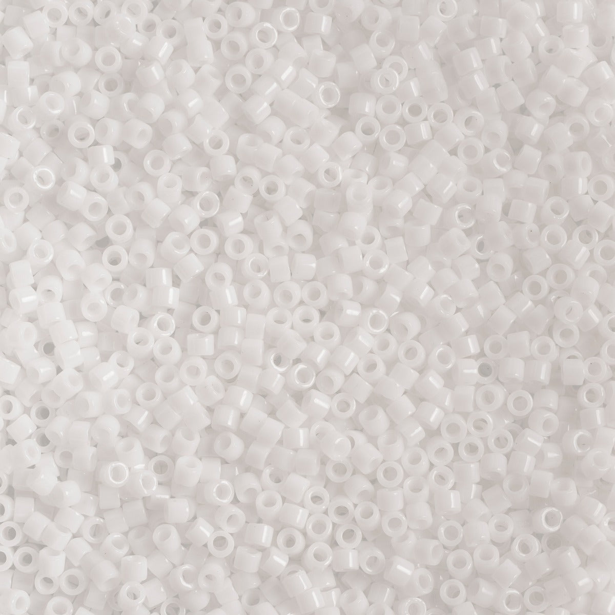 Delica Bead 11/0  Chalk White