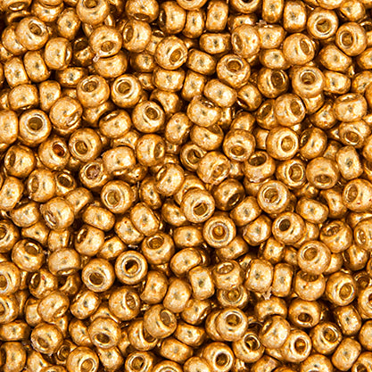 Miyuki Seed Beads 11/0 Galvaniz Duracoat Gold