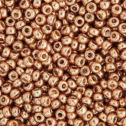 Miyuki Seed Beads 8/0 Duracoat Galvanized  Champagne