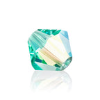 Preciosa Czech Crystal Caribbean Sea AB Bicone 4mm 