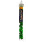 Czech Seed Bead 2/0 22g Vial Transparent MED.GREEN