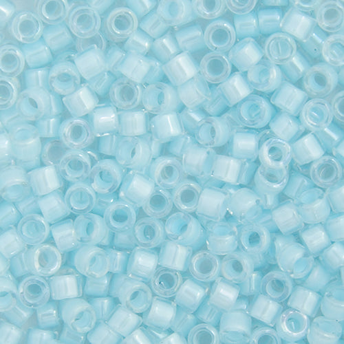Delica Bead 11/0  Aqua AB Lined