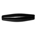 Acrylic Hairbone Pipe 1.5in Jet Black (10pcs)
