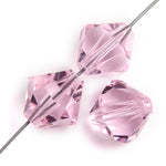 Preciosa Czech Crystal Pink Sapphire Bicone 4mm 
