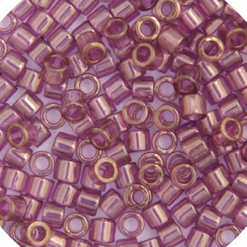 Delica Bead 11/0  Amethyst Gold Luster