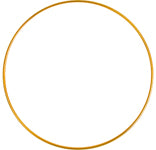 Metal Rings 3in (76mm) Brass 100pcs