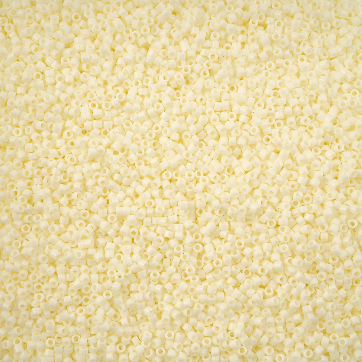 Miyuki Delica 11/0 5.2g Vial Opaque Light Cream Luster